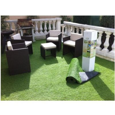 Gazon artificiel Prestige 1 x 3 m ép.25 mm (vendu au rouleau)
