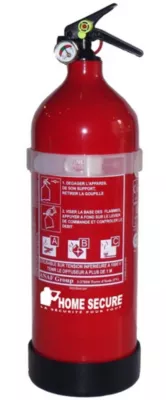 Extincteur poudre ABC 2 kg Lifebox avec manomètre
