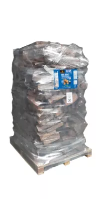 Bois de chauffage bûches 30 cm – 2,2 stères – Woodstock – feuillus durs – prêt à l’emploi <23 % – idéal poêle et insert – bois sec haute performance