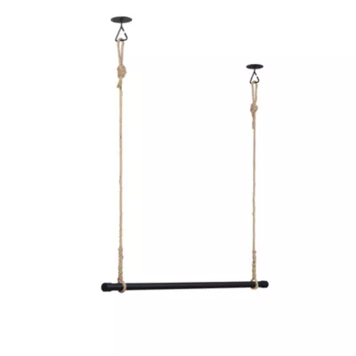 Penderie suspendue métal et corde L. 100 cm Homesight Lexy