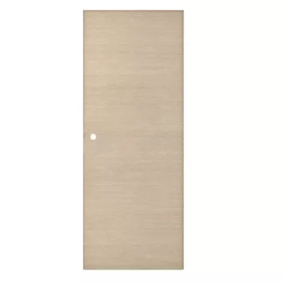 Porte coulissante Summa bois naturel H.204 x l.73 cm