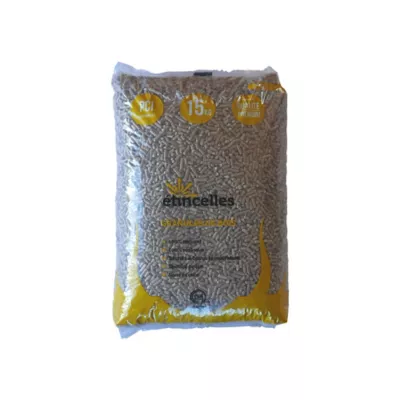 Pellets Étincelles sac de 15 kg, 100% résineux DINPlus