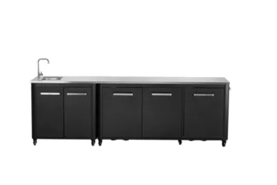 Cuisine extérieure modules 180 cm + évier 90 cm Cozze