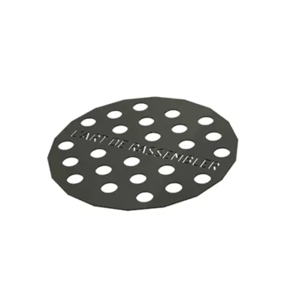 Plaque foyère acier pour brasero 78/88cm Oyat