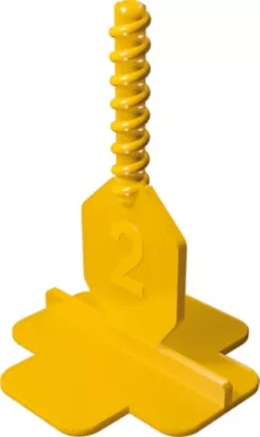 Sachet de 100 croisillons autonivelants 2 mm en I Pavilift®