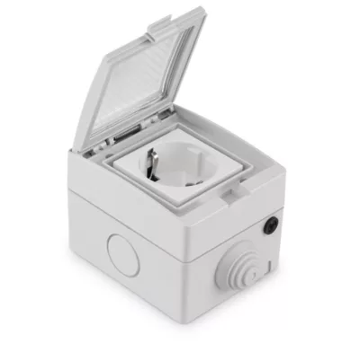 Prise extérieure Wifi/Bluetooth 16A (EU Type F) Konyks, IP55