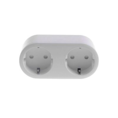Double prise Wifi/Bluetooth 16A avec compteur Konyks (EU type F)