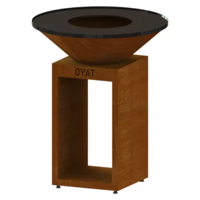 Brasero Origine.R Ø.96 x H.100 cm cognac Oyat