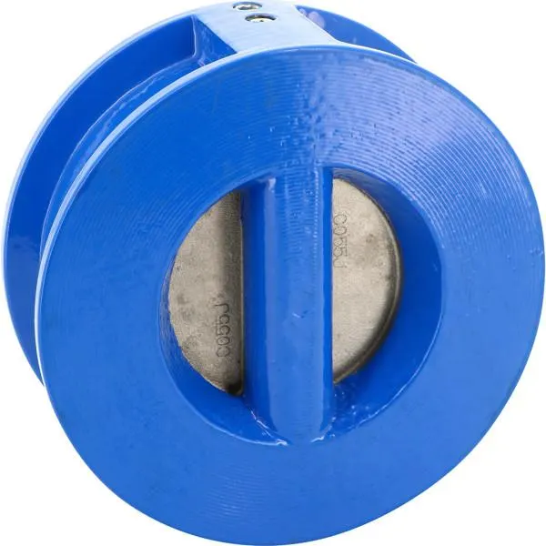 CLAPET DBLE BATT,FONTE PN16 100 371100