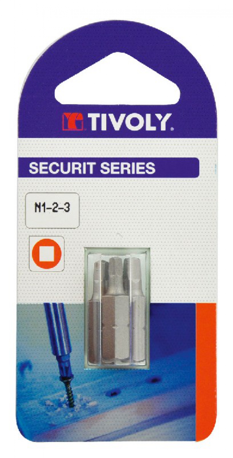 Embouts de vissage série courte longueur 25 mm - qualité PRO - entraînement 6 pans ( 1/4" ) : 6,35 mm
