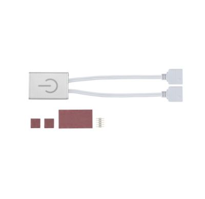 Commutateur tactile MaxLED IP20 144W gris H.8,5 x P.3 cm