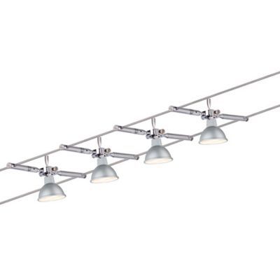 Kit spot sur câble Paulmann Togo led chromé