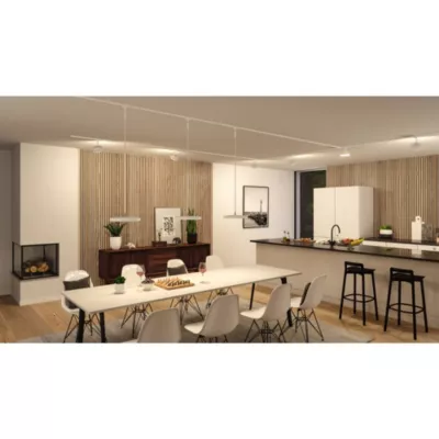 Connecteur en L fixe blanc 1000W max Paulmann