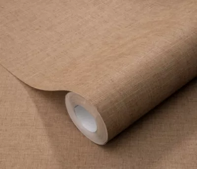 Papier peint vinyle sur intissé uni casual brun marron L.1005 x l.53cm Erismann