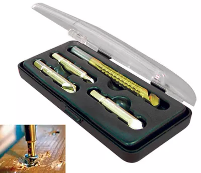 Vis exit Passat Outillage + 3 embouts et 1 foret HSS 8mm inclus