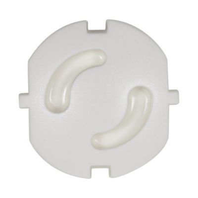 Cache prise protection enfant blanc Abus