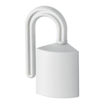 Bloque porte Nessa Junior Care plastique blanc Abus