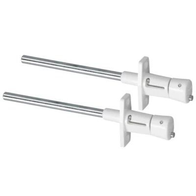 Bloque baie et volet roulant Abus blanc L. 19,7cm x l.2cm x H.5cm
