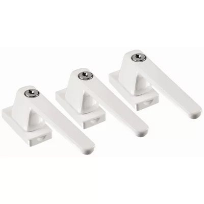 Poignée à clé argent Abus 670 g vendue par 3 pièces