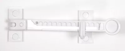Entrebâilleur de fenêtre Abus PVC blanc
