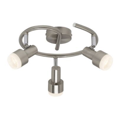 Plafonnier LED Brillant Neiru métal chrome 12 W