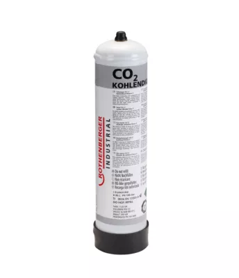 Bouteille de CO2 en acier pour soudage MAG 950ml Rothenberger