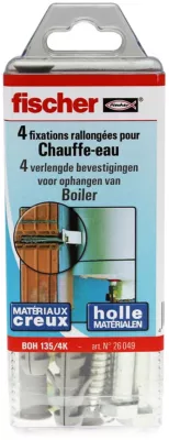 Kit fixation chauffe-eau sur brique creuse BOH 135 Fisher