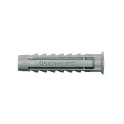6 chevilles pour murs pleins Fischer Ø12x60mm