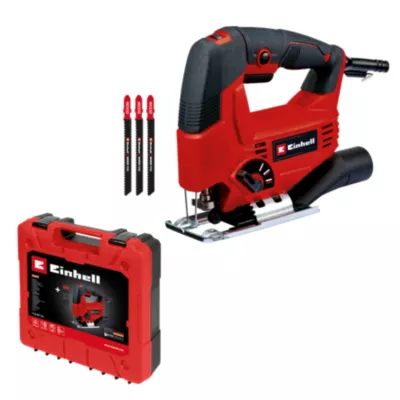 Scie sauteuse filaire pendulaire (4 niveaux) 550 W, maxi 3000 tr/min, Einhell TC-JS 80/1