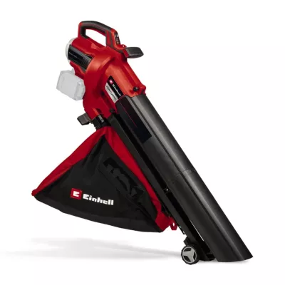 Aspirateur souffleur broyeur sans fil avec batterie 36V 740m³/h ratio de broyage 10:1 avec sac 45L Einhell Venturro 36/240 (vendu sans batterie)