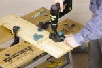 Guide de perçage pour l'assemblage avec tourillons Wolfcraft ø6/8/10 mm