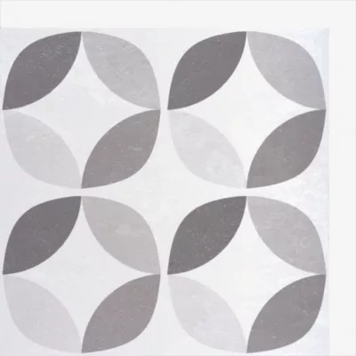 Dalle adhésive murale Wall Tiles DC FIX Carreaux de ciment effet géométrique L.30,5 x l.30,5 cm vendue par 6 pièces