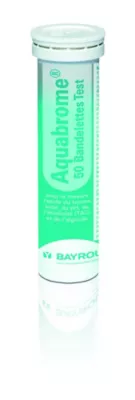 Aquabrome QuickTest 50 bandelettes test Bayrol