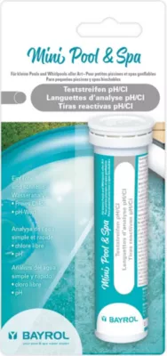 Languettes d'analyse PH et Chlore Bayrol