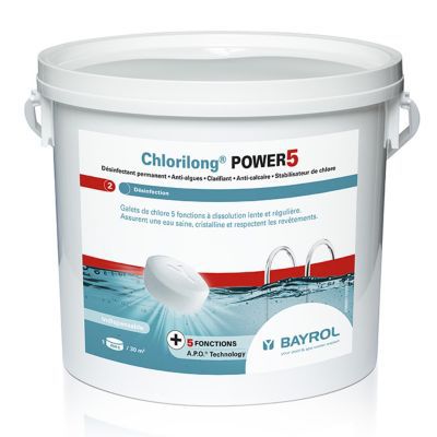 Galets de chlore Bayrol Chlorilong Power 5 5kg