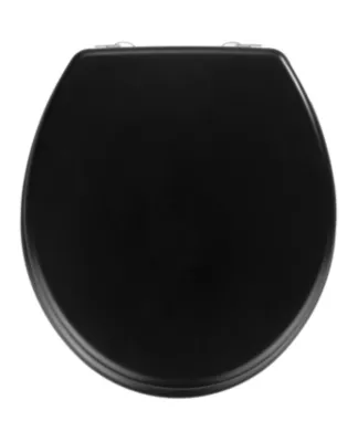 Abattant WC noir mat MDF Prima Wenko