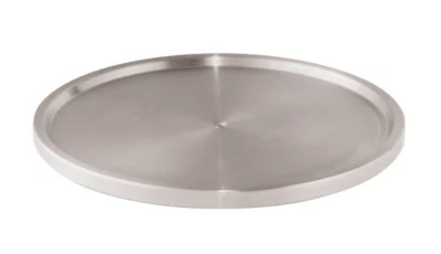 Plateau tournant simple L. 26,5 cm inox