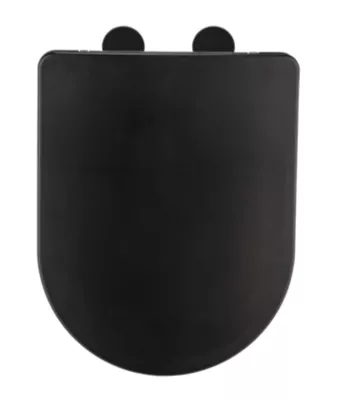Abattant WC noir mat Thermodur Galati Wenko