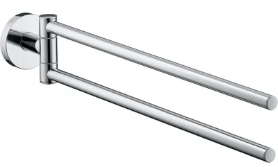 Barre porte serviettes chromé Logis Universal Hansgrohe