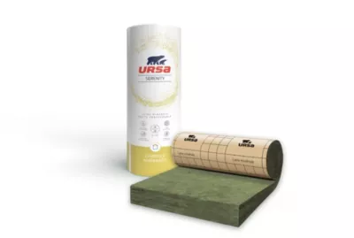 Panneau roulé de laine de verre URSA SERENITY Comble Aménagé 35 Kraft Ep. 200 mm 3,2x1,2m R=5,70 m².k/w