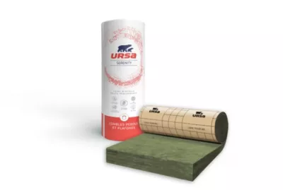Rouleau laine de verre combles perdus URSA Serenity 2,6 x 1,2 m Ép. 30 cm 40 Kraft