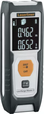 Télémètre laser Laserliner 080.830E portée jusqu'à 30 m précision ± 2 mm