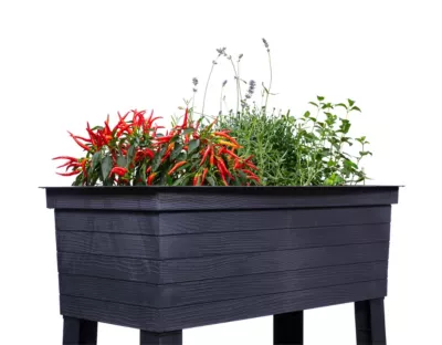 Carré potager sur pied en plastique