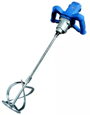 Malaxeur mélangeur mortier et peinture PM1600 1600W Scheppach