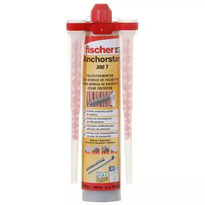 Résine polyester pour charges lourdes Fischer 300ML