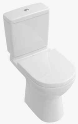 Pack WC à poser sans bride sortie horizontale Villeroy & Boch Direct Flush NF