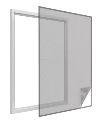 Moustiquaire pare-soleil pour fenêtre anthracite 130 x 150 cm