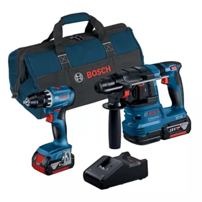 Kit 2 outils sans fil Bosch professionnal 18V 2X4 Ah Lithium-Ion