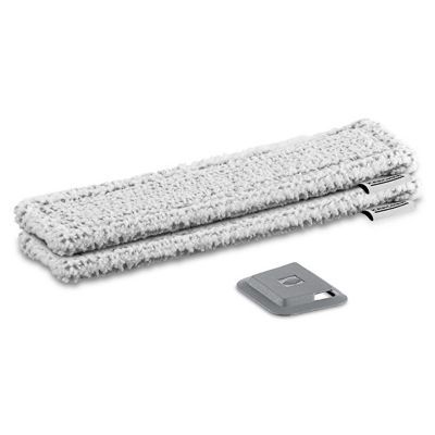 Bonnette microfibres pour nettoyeur de vitres Karcher wv vendue par 2