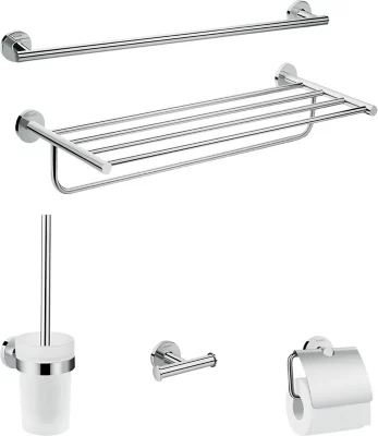 Image principale de Ensemble salle de bains 5 pièces Hansgrohe Logis Universal coloris chromé